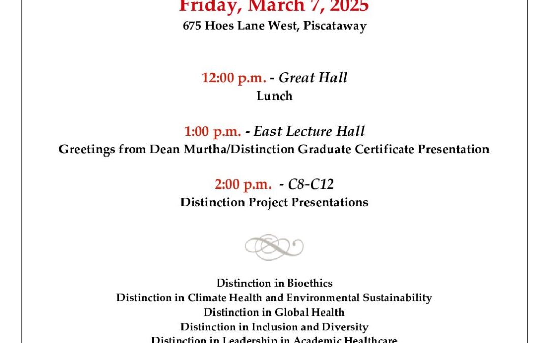 2025 Distinction Symposium