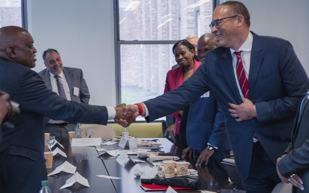 Meeting of Botswana and Rutgers Presidents Revitalizes Partnership
